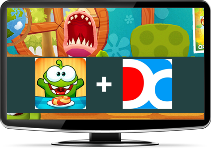 Устанавливаем My Om Nom с помощью эмулятора Droid4x