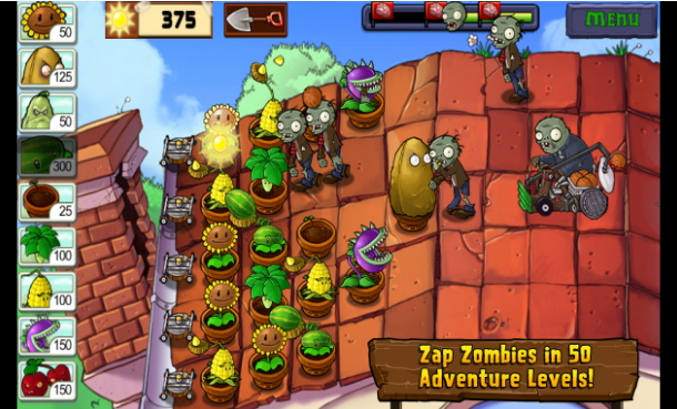 Скачать Plants vs. Zombies на компьютер