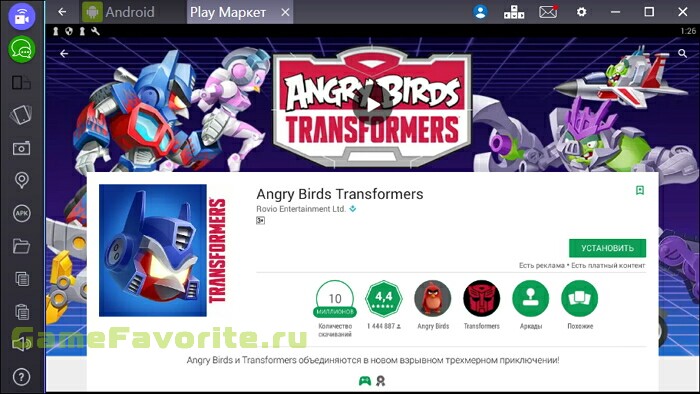 Angry Birds Transformers